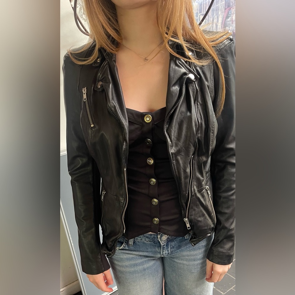 Muuba leather jacket - Black Size US 4
